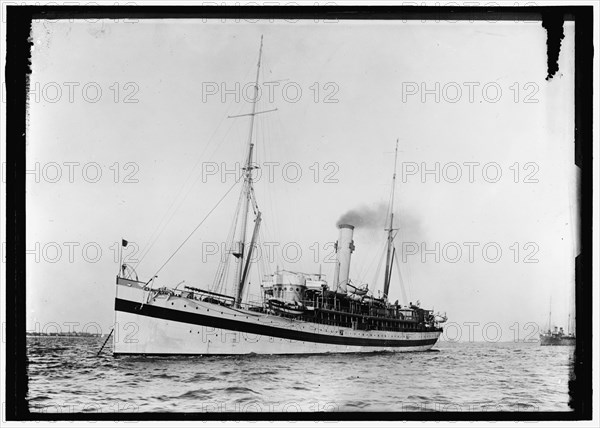 U.S.S. Solace, between 1914 and 1918. Creator: Harris & Ewing.