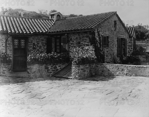 Surprise Valley Farm, Arthur Curtiss James property, Beacon Hill Road, Newport, Rhode Island, 1917 Creator: Frances Benjamin Johnston.