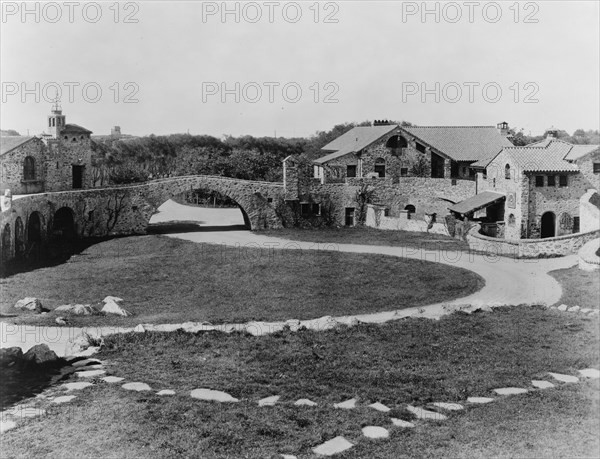 Surprise Valley Farm, Arthur Curtiss James property, Beacon Hill Road, Newport, Rhode Island, 1917 Creator: Frances Benjamin Johnston.