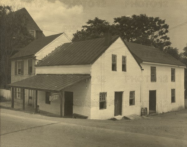 Basil Gordon warehouse, Scott's Hill, Falmouth, between 1925 and 1929. Creator: Frances Benjamin Johnston.