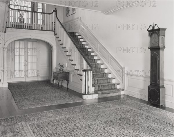 The Rocks, home of Mr. & Mrs. Pierre Gaillard - Entrance Hall, between 1926 and 1950. Creator: Frances Benjamin Johnston.