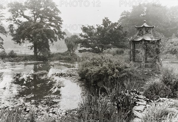 Cliveden Viscount Waldorf Astor house, Taplow, Buckinghamshire, England, 1925. Creator: Frances Benjamin Johnston.