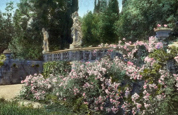 Villa La Pietra, via Bolognese, 120, Florence, Tuscany, Italy, 1925. Creator: Frances Benjamin Johnston.