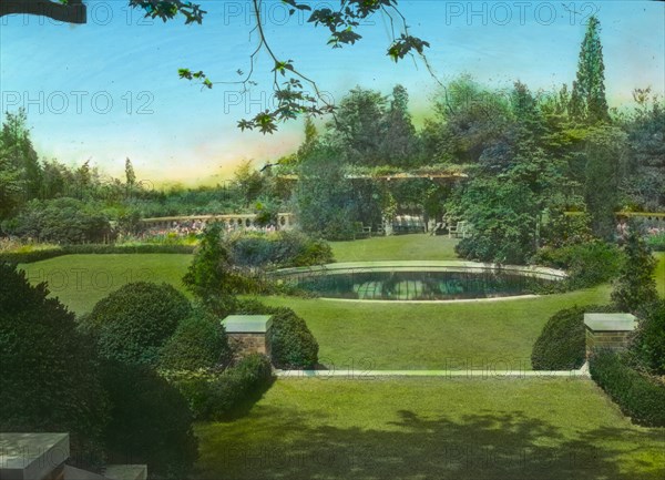 Welwyn, Harold Irving Pratt house, 100 Crescent Beach Road, Glen Cove, New York, c1918. Creator: Frances Benjamin Johnston.