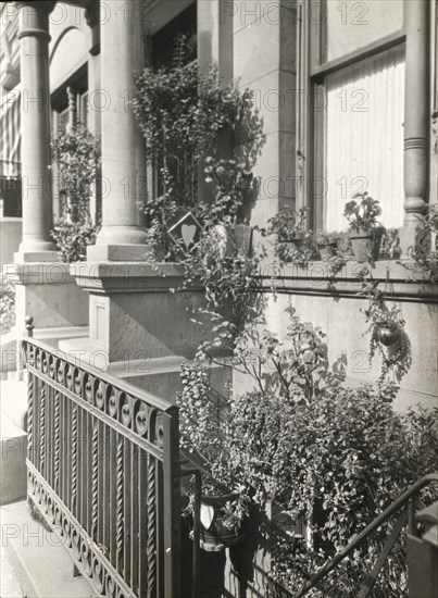 Janitor apartment. 137 East 30th Street, New York, New York, c1922. Creator: Frances Benjamin Johnston.