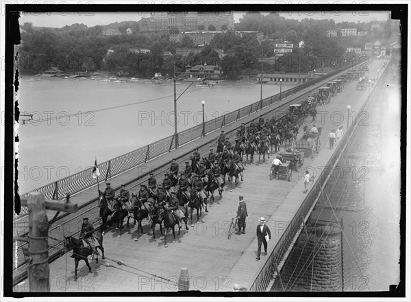 Captain Charles T. Boyd - his funeral..., 1916. Creator: Harris & Ewing.