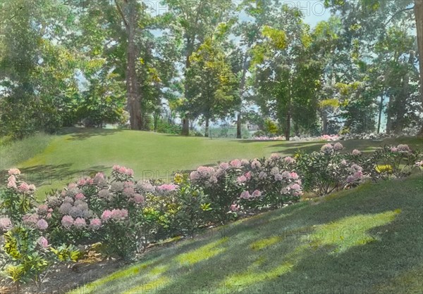 Claraben Court, Benjamin Stern house, Roslyn Harbor, New York, c1914. Creator: Frances Benjamin Johnston.