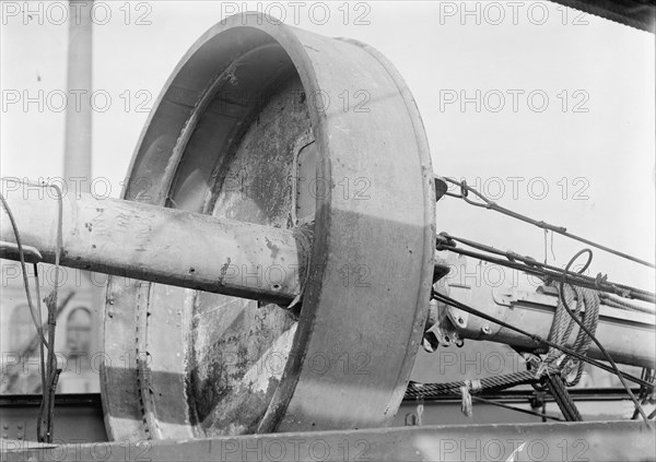 Mast From U.S.S. 'Maine', 1914. Creator: Harris & Ewing.