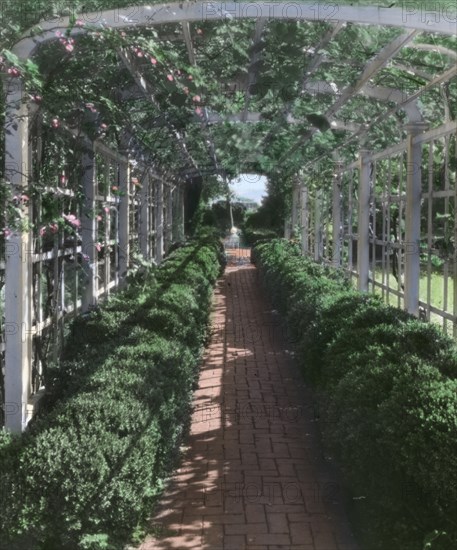 Philipland, Philip Laird house, 42 The Strand, New Castle, Delaware, 1928. Creator: Frances Benjamin Johnston.