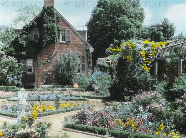 York Hall, Captain George Preston Blow house, Route 1005 and Main Street, Yorktown, Virginia, 1929 Creator: Frances Benjamin Johnston.