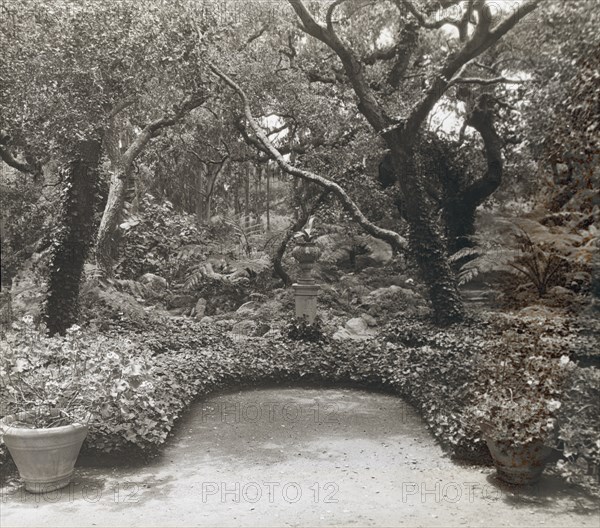 Las Tejas, Oakleigh Thorne house, 170 Picacho Road, Montecito, California, 1923. Creator: Frances Benjamin Johnston.