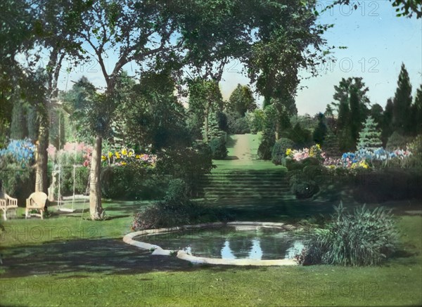 Killenworth, George Dupont Pratt house, Glen Cove, New York, c1918. Creator: Frances Benjamin Johnston.