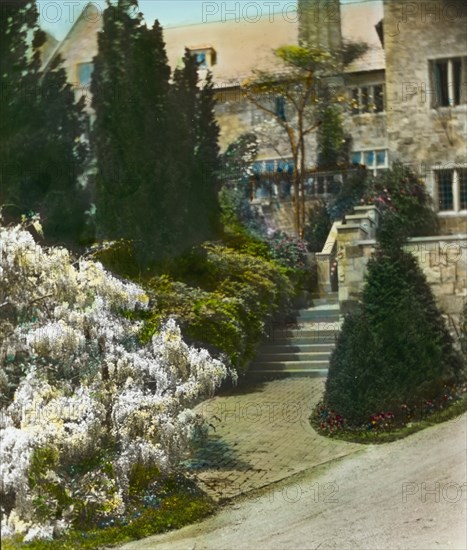 Killenworth, George Dupont Pratt house, Glen Cove, New York, c1918. Creator: Frances Benjamin Johnston.