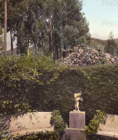 Piranhurst, Henry Ernest Bothin house, 371 Cold Spring Road, Montecito, California, 1917. Creator: Frances Benjamin Johnston.