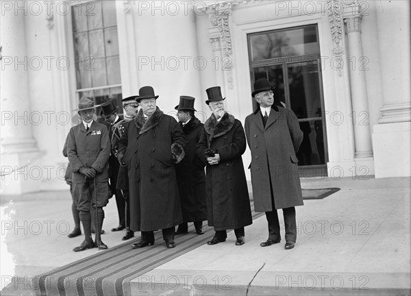 Boy Scouts - Visit of Sir Robert Baden-Powell To DC, 1911. Creator: Harris & Ewing.