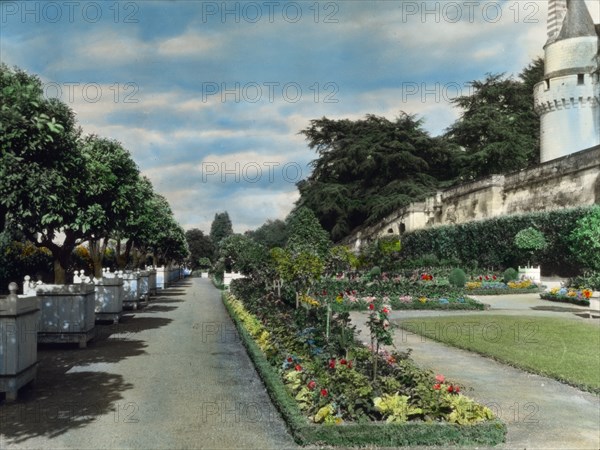 Chateau of Usse´, Rigny-Usse´, Indre-et-Loire, France, 1925. Creator: Frances Benjamin Johnston.