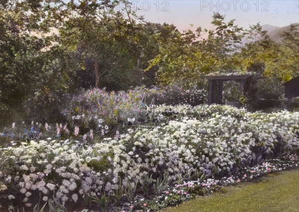 Glen Oaks, James Hobart Moore house, East Valley Road, Montecito, California, 1917. Creator: Frances Benjamin Johnston.