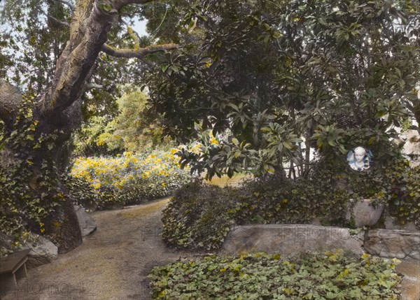 Arcady, George Owen Knapp house, Sycamore Canyon Road, Montecito, California, 1917. Creator: Frances Benjamin Johnston.