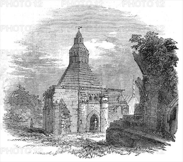 The Abbot's Kitchen, Glastonbury, 1854.  Creator: Unknown.