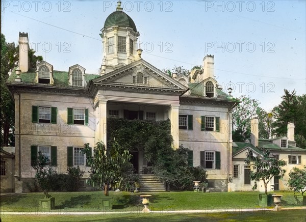 Hampton, John Ridgely house, Hampton Lane, Towson, Maryland, ca.1915. Creator: Frances Benjamin Johnston.