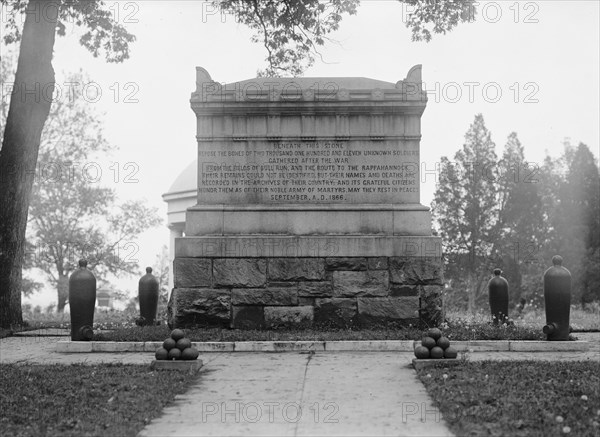 Arlington National Cemetery - Views, 1912. Creator: Harris & Ewing.