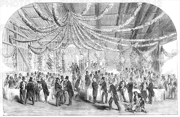 Collation, at the Opening of the Norwegian Trunk Railway, 1854. Creator: Unknown.