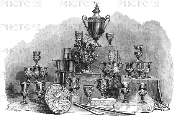 The Thames National Regatta Prize, 1854. Creator: Unknown.