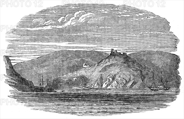 Entrance to Balaclava Harbour, 1854. Creator: Unknown.