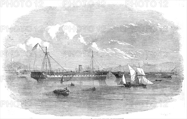Wrecks of the "Caduceus" and the Steamer "Melbourne", 1854. Creator: Unknown.