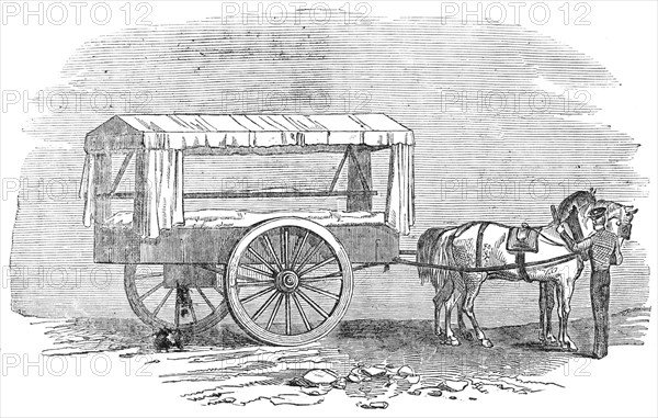 New Ambulance with the Army in the East, 1854. Creator: Unknown.