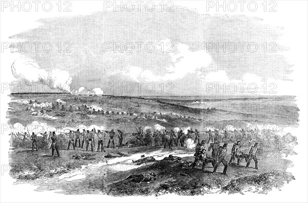 Sortie of the Russians from Sebastopol, October 26, 1854. Creator: Unknown.