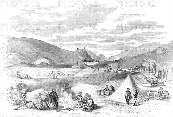 Balaclava, the Scene of the Successful Cavalry Charge, 1854. Creator: Unknown.