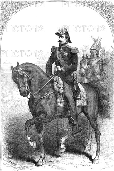 His Imperial Majesty Napoleon III, 1854. Creator: W Thomas.