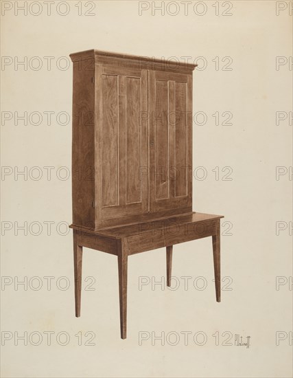 Desk, c. 1940.