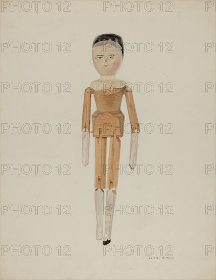 Doll, c. 1940.