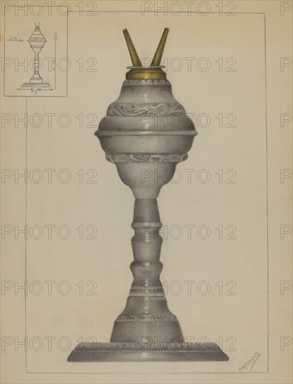 Lamp, c. 1936.