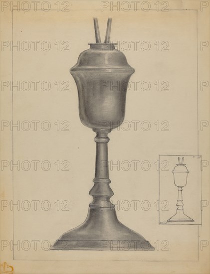 Lamp, c. 1936.