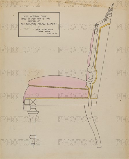 Chair, c. 1936.