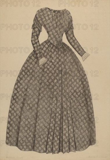 Dress, c. 1937.