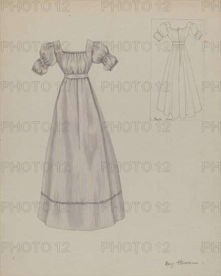 Dress, c. 1937.