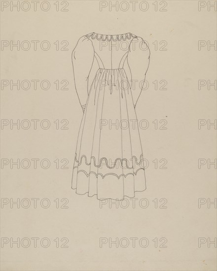 Dress, c. 1938.