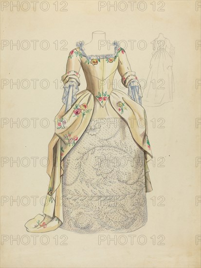Dress, c. 1939.