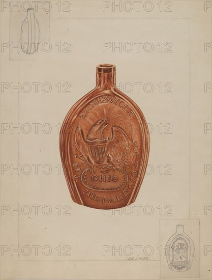 Flask, c. 1936.