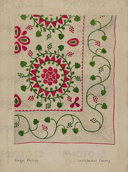 Quilt, c. 1937.