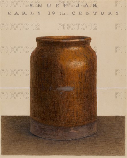 Snuff Jar, 1938.