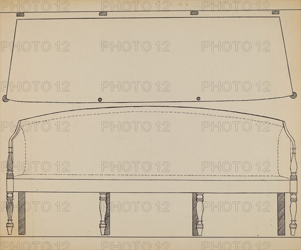 Sofa, 1935/1942.