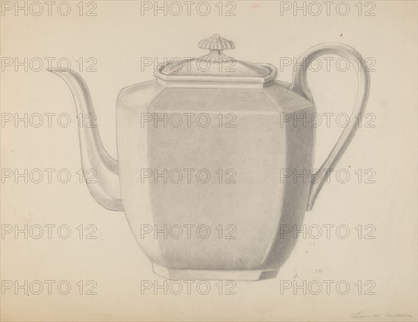 Teapot, c. 1937.