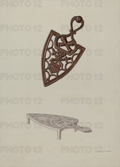 Trivet, c. 1939.