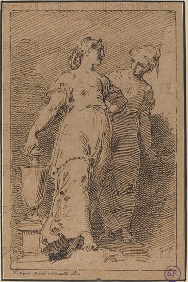 Two Young Women.