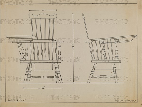 Chair, 1935/1942.